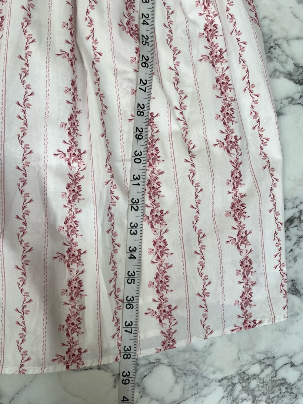 ELOQUII Tie Back Floral Mini Dress white pink girly feminine floral print 22 - Picture 10 of 15
